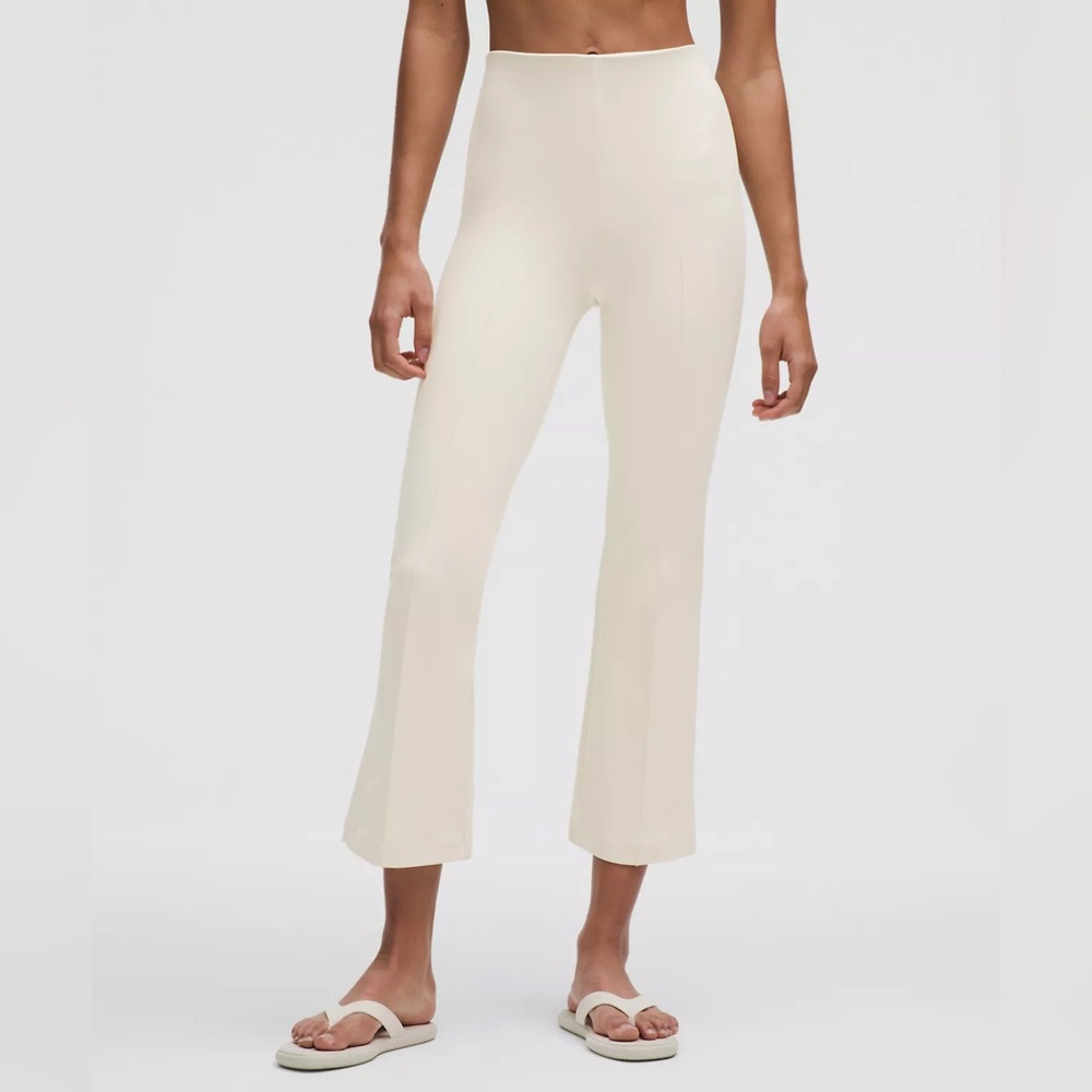 Stretch Spacer High-Rise Pant XXS light ivory